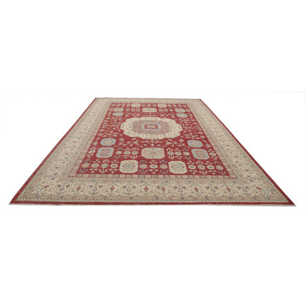 Mamluk 8'10" X 12'5" Wool Hand-Knotted Rug