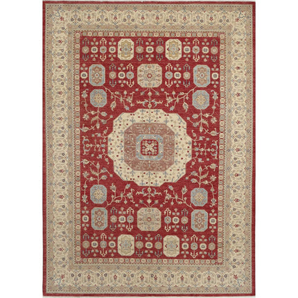 Mamluk Wool Hand Knotted Rug IVA0014210 - Natalia Rugs