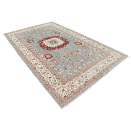 Mamluk 6'5" X 10'3" Wool Hand-Knotted Rug