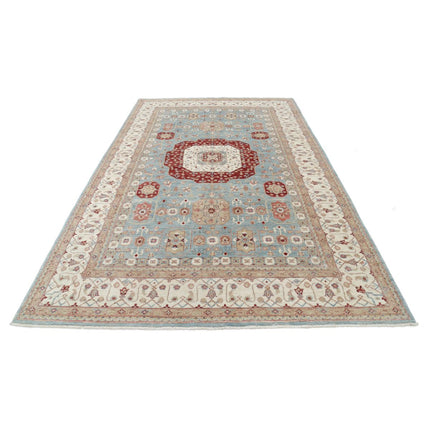 Mamluk 6'5" X 10'3" Wool Hand-Knotted Rug