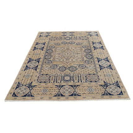 Mamluk 5'5" X 7'7" Wool Hand-Knotted Rug