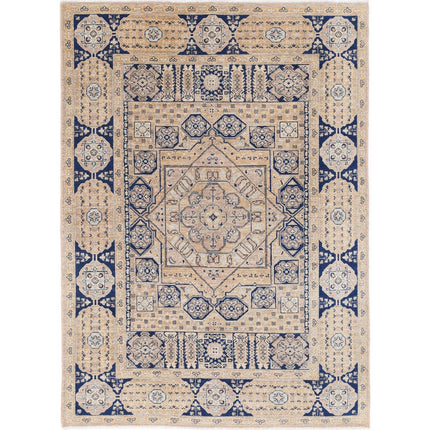 Mamluk Wool Hand Knotted Rug SIVA0000947 - Natalia Rugs