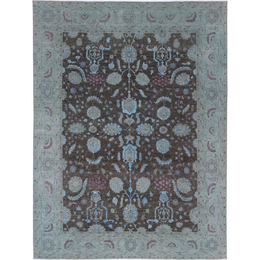 Onyx 8' 8" X 11' 9" Wool Hand Knotted Rug