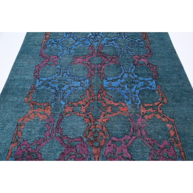 Fine Onyx 6' 0" X 8' 8" Wool Hand Knotted Rug