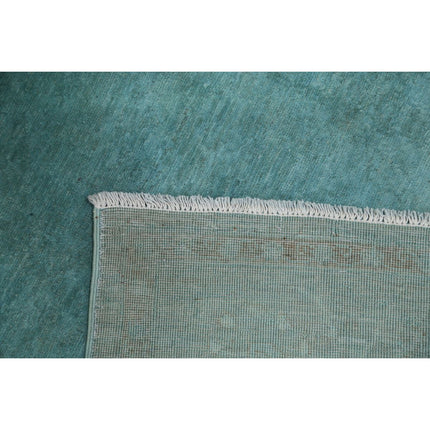 Fine Overdye 3' 1" X 7' 8" Wool Hand Knotted Rug