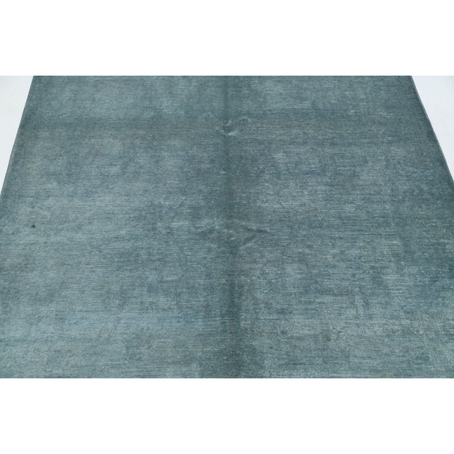 Fine Overdye 4' 10" X 6' 6" Wool Hand Knotted Rug