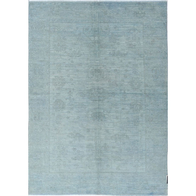 Overdye Wool Hand Knotted Rug IVA0005045 - Natalia Rugs