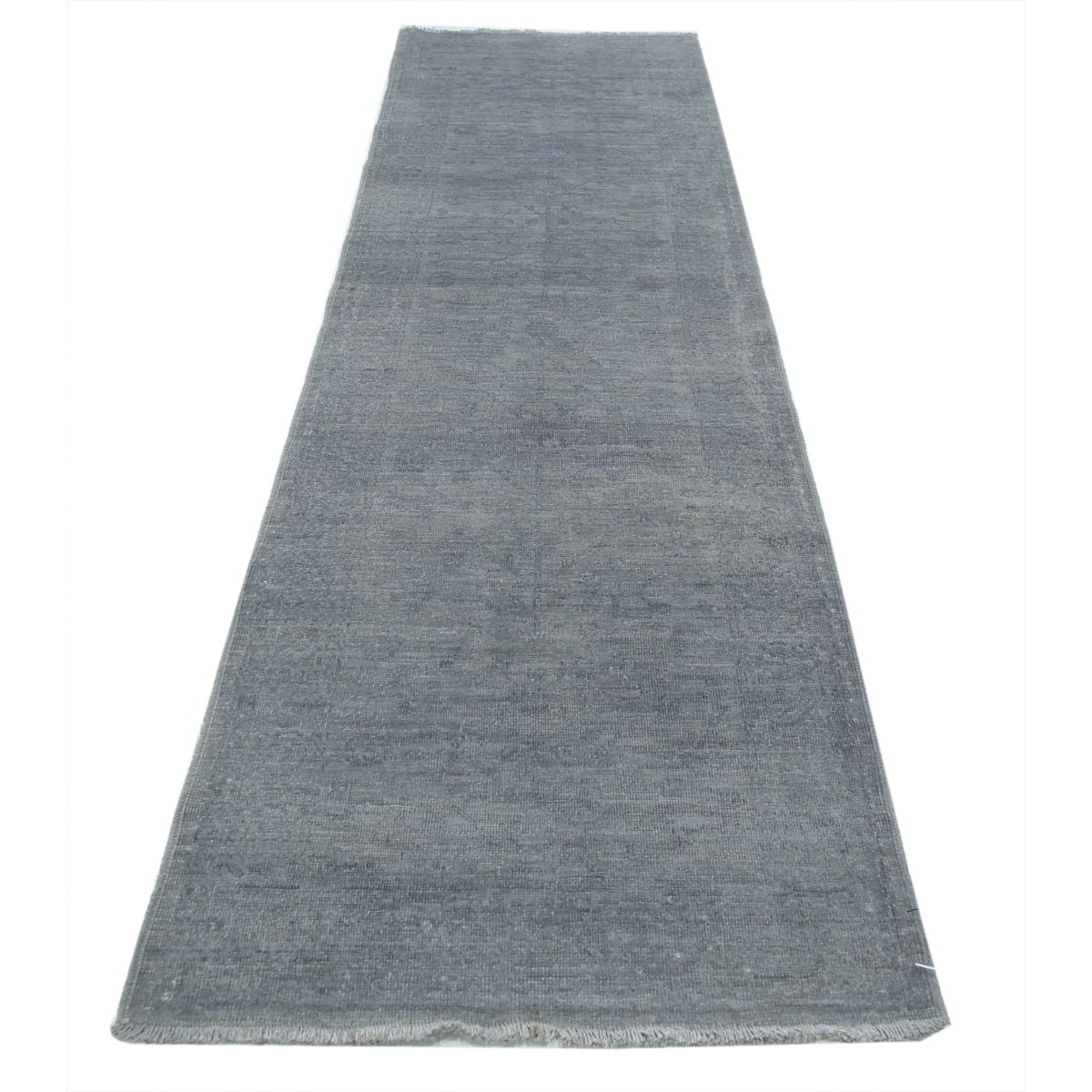 Overdye 2' 10" X 10' 2" Wool Hand Knotted Rug