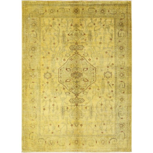 Overdye Wool Hand Knotted Rug IVA0007039 - Natalia Rugs