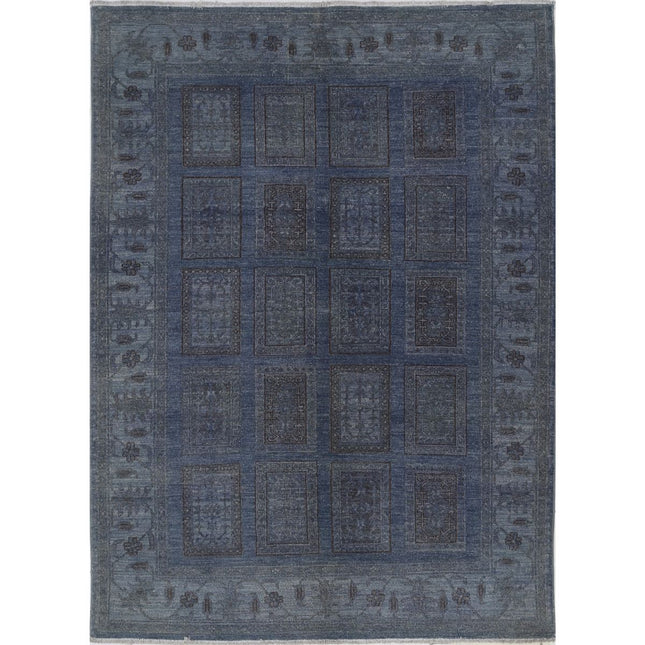 Overdye Wool Hand Knotted Rug IVA0007142 - Natalia Rugs