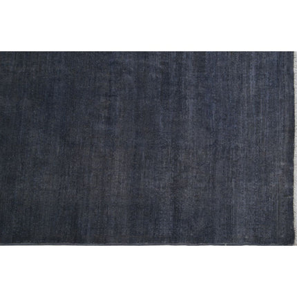 Fine Overdye 8' 8" X 11' 9" Wool Hand Knotted Rug