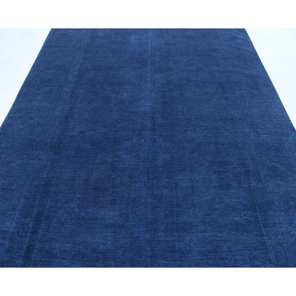 Overdye 6' 6" X 9' 8" Wool Hand Knotted Rug