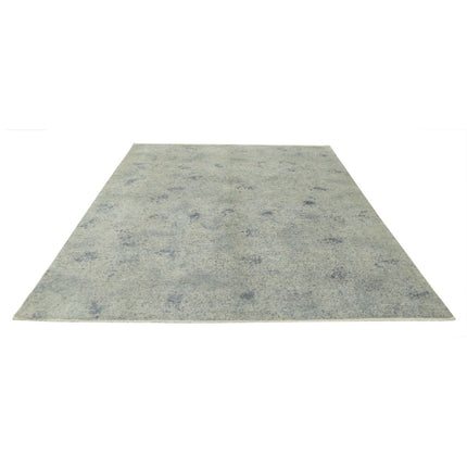 Overdye 8' 1" X 9' 6" Wool Hand Knotted Rug