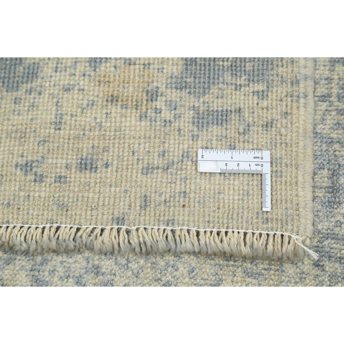 Overdye 8' 2" X 9' 10" Wool Hand Knotted Rug