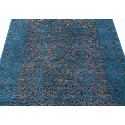 Onyx 4' 0" X 5' 6" Wool Hand Knotted Rug