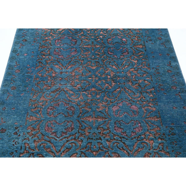 Onyx 4' 0" X 5' 6" Wool Hand Knotted Rug
