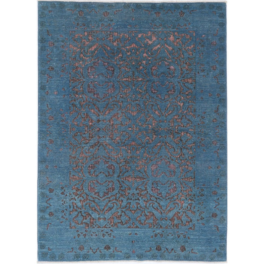 Onyx 4' 0" X 5' 6" Wool Hand Knotted Rug