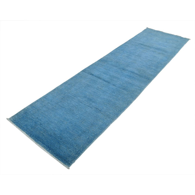 Overdye 2' 6" X 9' 6" Wool Hand Knotted Rug