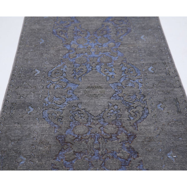 Fine Onyx 3' 0" X 10' 5" Wool Hand Knotted Rug