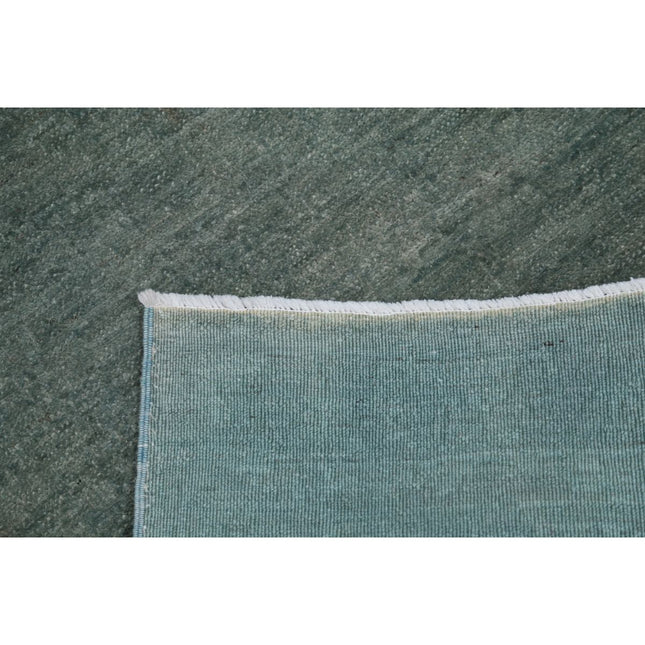 Fine Overdye 2' 9" X 9' 7" Wool Hand Knotted Rug