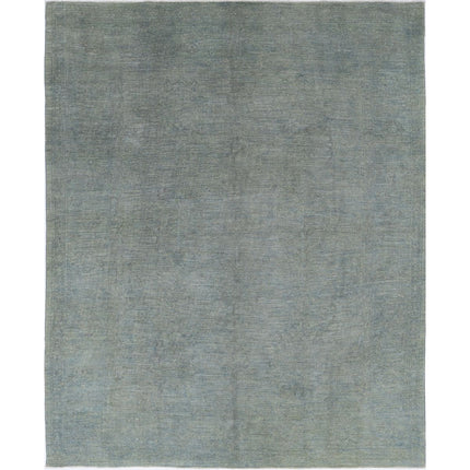 Overdye Wool Hand Knotted Rug IVA0033217 - Natalia Rugs