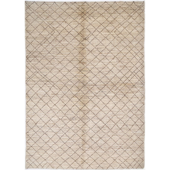 Revival Wool Hand Knotted Rug IVA0002219 - Natalia Rugs