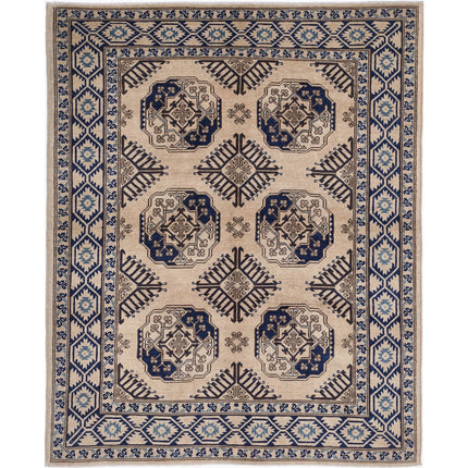 Revival Wool Hand Knotted Rug IVA0007336 - Natalia Rugs