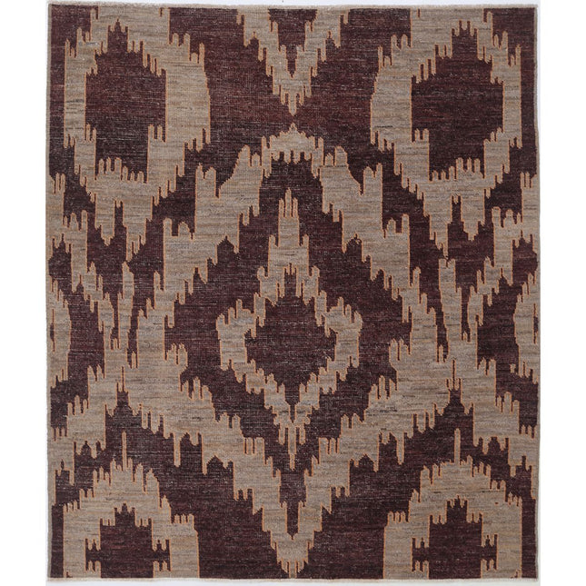 Revival Wool Hand Knotted Rug IVA0007437 - Natalia Rugs