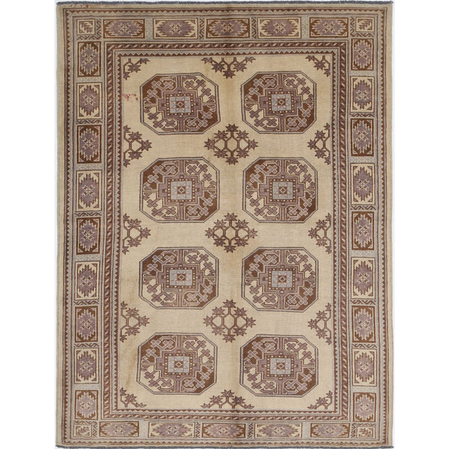 Revival Wool Hand Knotted Rug IVA0011229 - Natalia Rugs