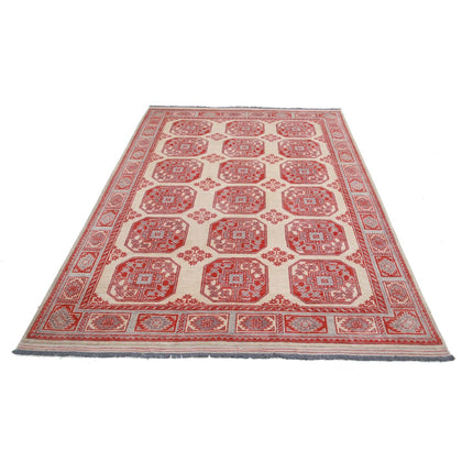 Revival 5' 6" X 8' 3" Wool Hand Knotted Rug