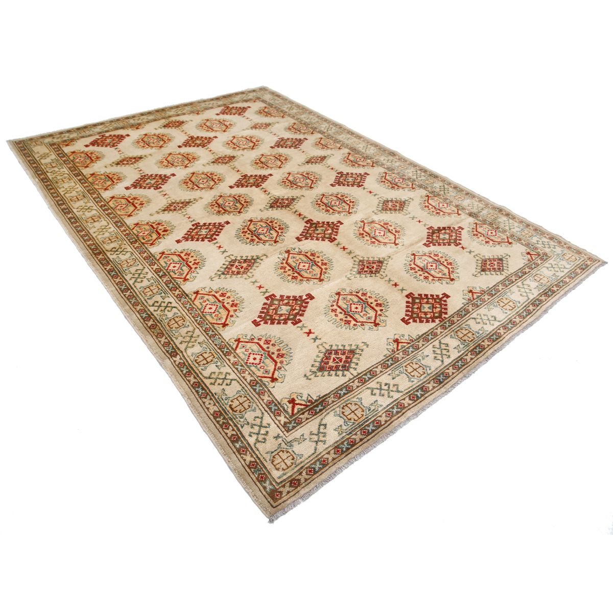 Revival 6' 7" X 9' 4" Wool Hand Knotted Rug