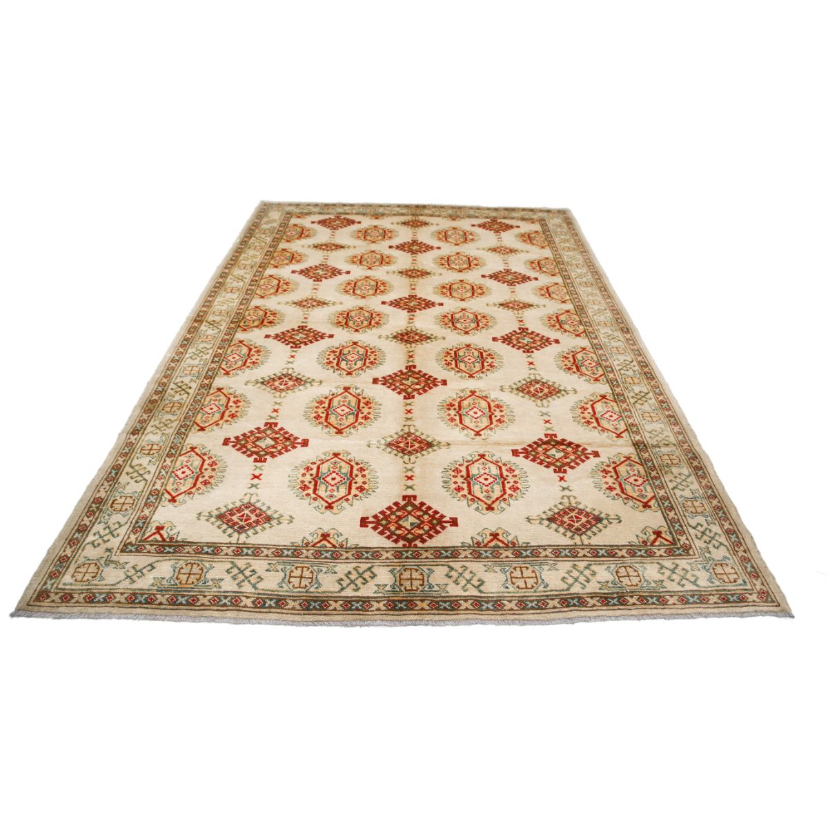 Revival 6' 7" X 9' 4" Wool Hand Knotted Rug
