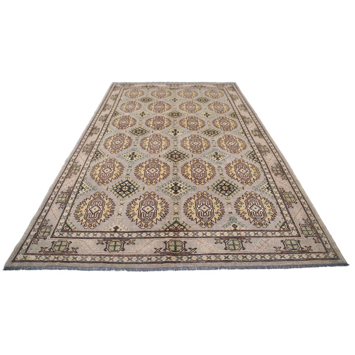 Revival 4' 1" X 6' 8" Wool Hand Knotted Rug