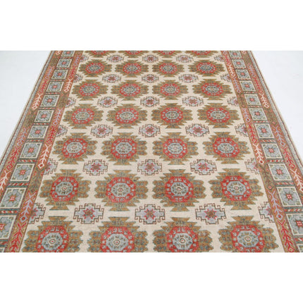 Revival 6' 6" X 9' 8" Wool Hand Knotted Rug