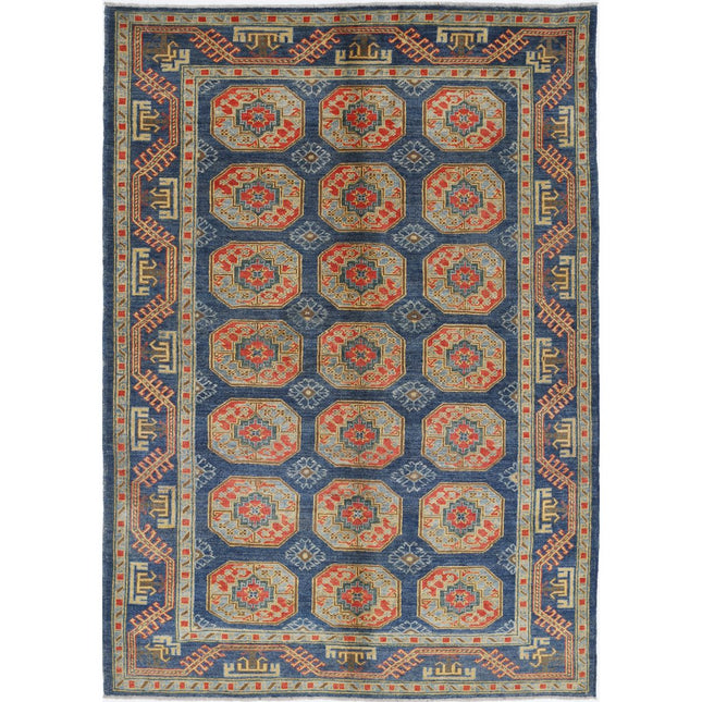 Revival Wool Hand Knotted Rug IVA0014015 - Natalia Rugs