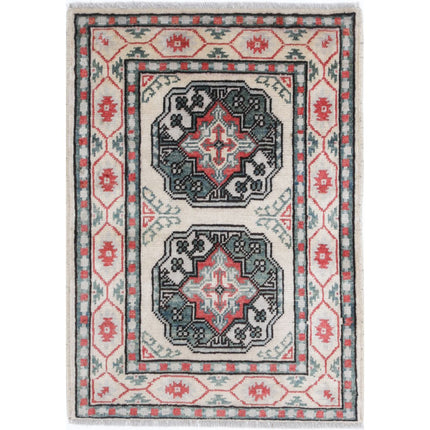 Revival Wool Hand Knotted Rug IVA0014022 - Natalia Rugs