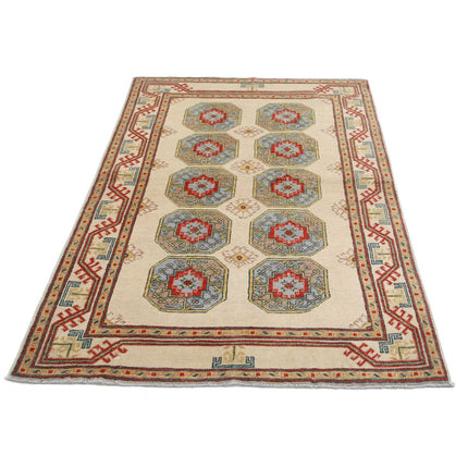 Revival 3' 10" X 5' 11" Wool Hand Knotted Rug