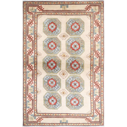 Revival Wool Hand Knotted Rug IVA0014024 - Natalia Rugs