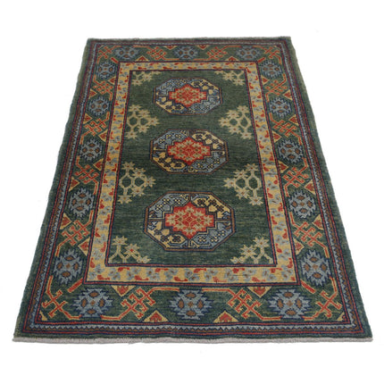 Revival 3' 3" X 4' 11" Wool Hand Knotted Rug