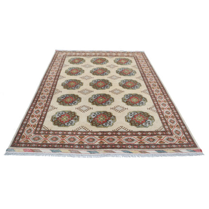 Revival 5' 10" X 8' 6" Wool Hand Knotted Rug