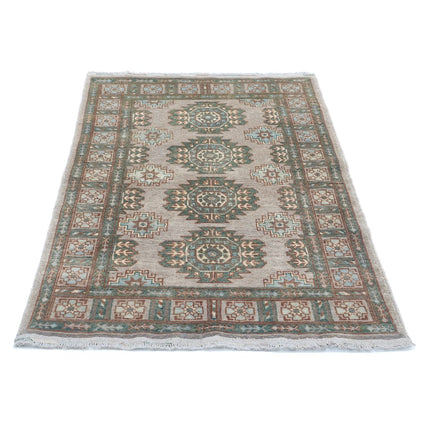 Revival 3' 2" X 5' 2" Wool Hand Knotted Rug