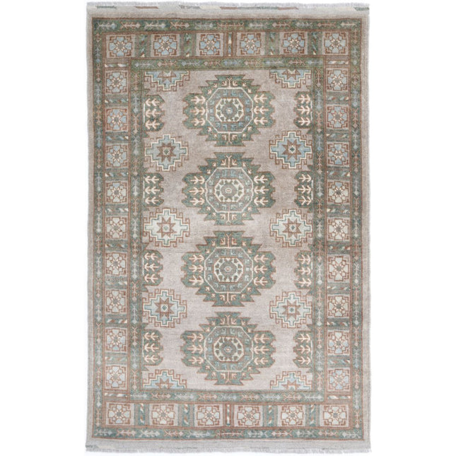 Revival Wool Hand Knotted Rug IVA0014111 - Natalia Rugs