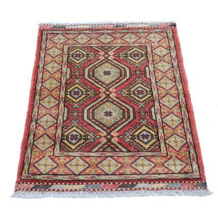 Revival 2' 1" X 3' 2" Wool Hand Knotted Rug