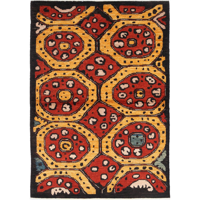 Revival Wool Hand Knotted Rug IVA0014771 - Natalia Rugs