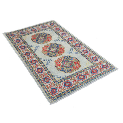 Revival 3' 1" X 4' 10" Wool Hand Knotted Rug