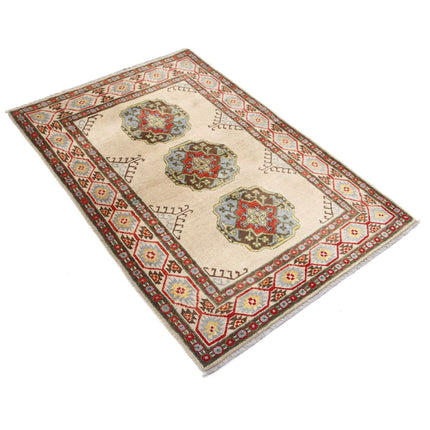 Revival 3' 3" X 4' 9" Wool Hand Knotted Rug