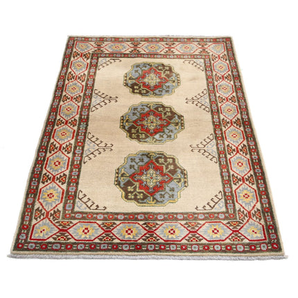 Revival 3' 3" X 4' 9" Wool Hand Knotted Rug