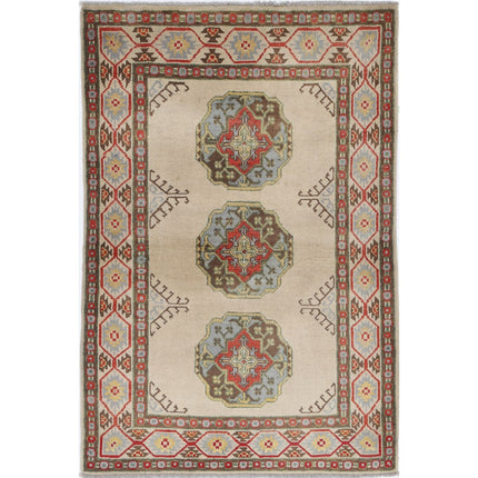 Revival Wool Hand Knotted Rug IVA0014776 - Natalia Rugs