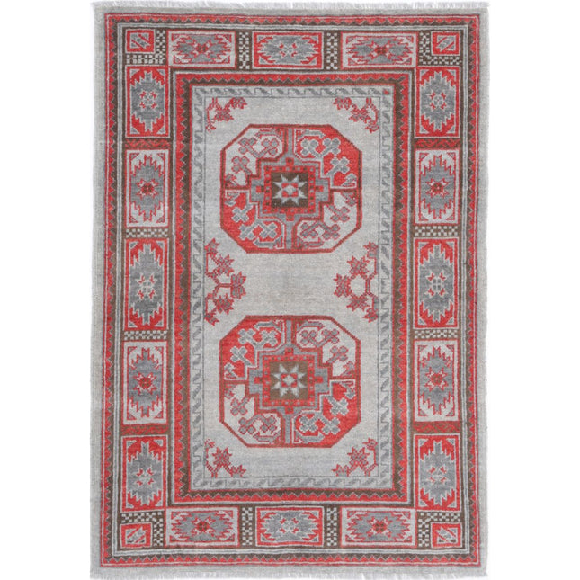 Revival Wool Hand Knotted Rug IVA0014779 - Natalia Rugs