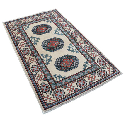 Revival 3' 2" X 5' 1" Wool Hand Knotted Rug